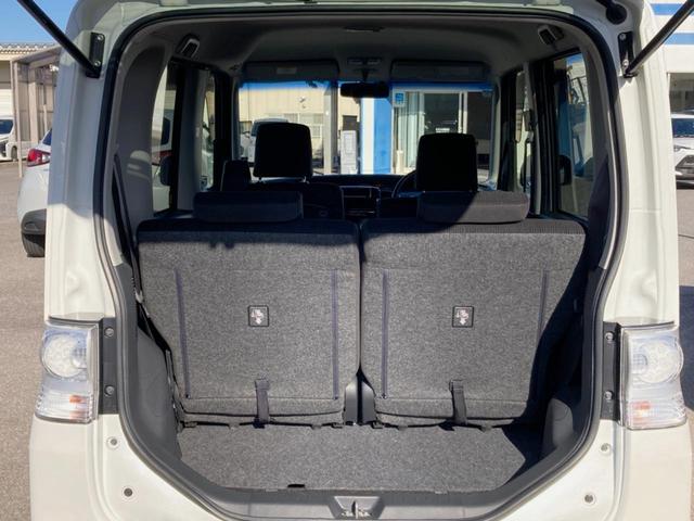 タント カスタムX 電動スライドドア 禁煙車 スマートキー HIDヘッド ETC オートエアコン 純正14インチアルミ CD 電動格納ミラー アイドリングストップ アームレスト(34枚目)