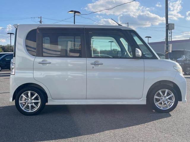 タント カスタムX 電動スライドドア 禁煙車 スマートキー HIDヘッド ETC オートエアコン 純正14インチアルミ CD 電動格納ミラー アイドリングストップ アームレスト(39枚目)