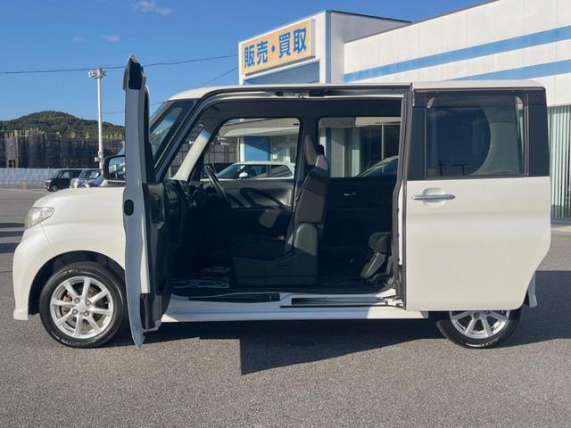 タント カスタムX 電動スライドドア 禁煙車 スマートキー HIDヘッド ETC オートエアコン 純正14インチアルミ CD 電動格納ミラー アイドリングストップ アームレスト(41枚目)