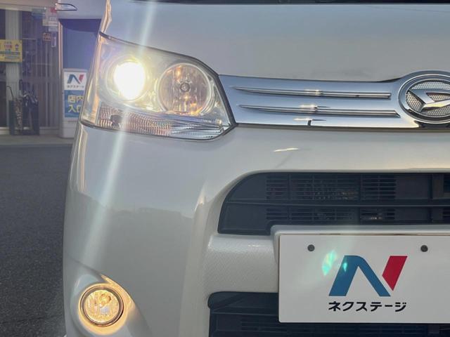 ムーヴ カスタム Xリミテッド 純正SDナビ バックカメラ 禁煙車 スマートキー HIDヘッド ETC オートエアコン 純正14インチアルミ CD 地デジ シートリフター 電動格納ミラー アームレスト アイドリングストップ(13枚目)