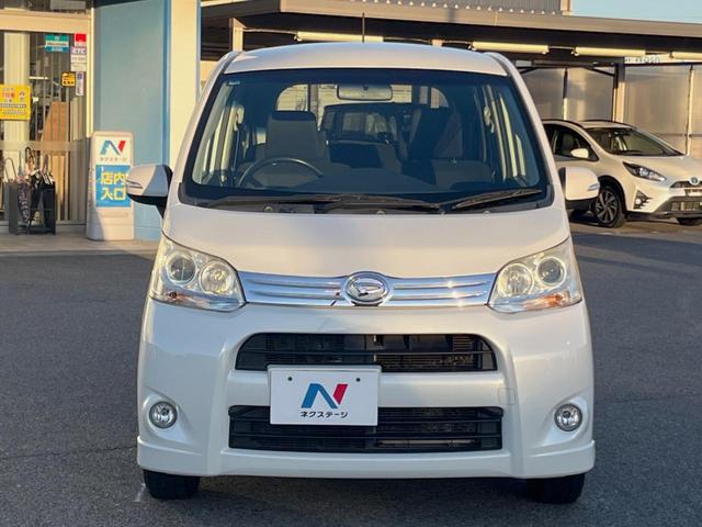 ムーヴ カスタム Xリミテッド 純正SDナビ バックカメラ 禁煙車 スマートキー HIDヘッド ETC オートエアコン 純正14インチアルミ CD 地デジ シートリフター 電動格納ミラー アームレスト アイドリングストップ(15枚目)