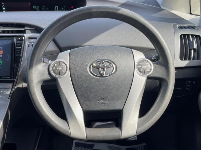 プリウス S SDナビフルセグ Bluetooth バックカメラ 禁煙車 スマートキー HIDヘッド オートエアコン スマートキー ETC オートエアコン 純正15インチアルミ CD DVD再生 LEDフォグ(22枚目)