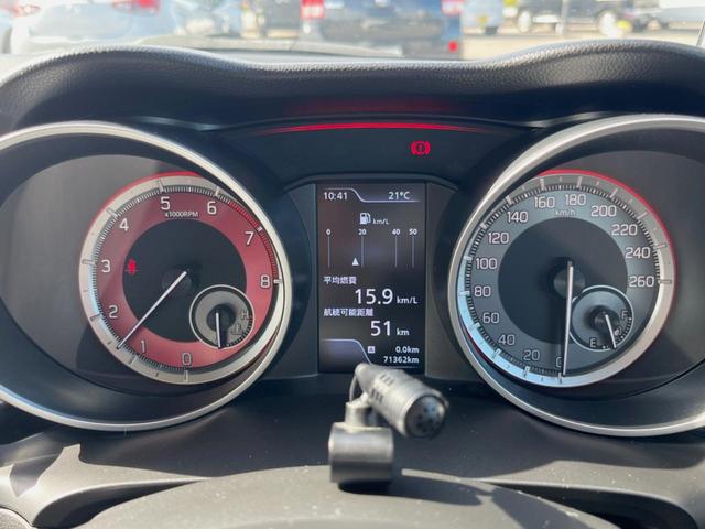 スイフトスポーツ ベースグレード MT車 ターボ SDナビ 禁煙車 シートヒーター ドラレコ スマートキー LEDヘッド ビルトインETC クルコン オートライト オートエアコン 純正17インチアルミ Bluetooth CD(23枚目)