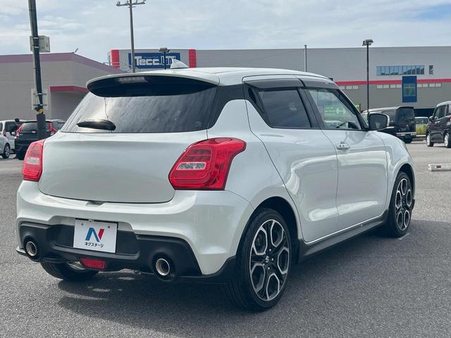 スイフトスポーツ ベースグレード MT車 ターボ SDナビ 禁煙車 シートヒーター ドラレコ スマートキー LEDヘッド ビルトインETC クルコン オートライト オートエアコン 純正17インチアルミ Bluetooth CD(40枚目)