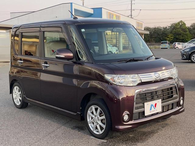 タント カスタムX 電動スライドドア 純正HDDナビ 禁煙車 スマートキー HIDヘッド ドライブレコーダー ETC オートエアコン 純正14インチアルミ CD再生 電動格納ドアミラー 収納付アームレスト シートリフター(44枚目)