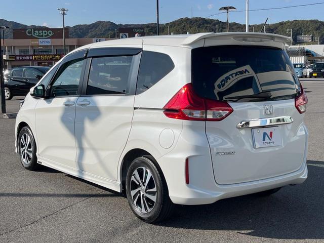 フリード G・ホンダセンシング 両側電動ドア 後席モニター モデューロエアロ バックカメラ 衝突被害軽減システム 禁煙車 ドラレコ スマートキー LEDヘッド ビルトインETC 純正15インチアルミ オートライト Bluetooth(53枚目)