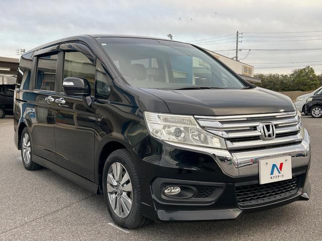 ステップワゴンスパーダ Z 両側電動ドア 純正9型SDナビ バックカメラ 禁煙車 スマートキー HIDヘッド ビルトインETC クルコン 純正16インチアルミ オートライト オートエアコン Bluetooth CD DVD再生(53枚目)