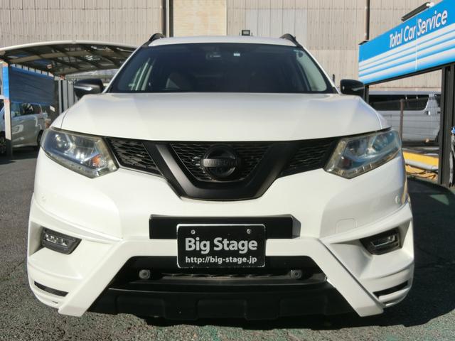 エクストレイル ２０Ｘ　ハイブリッド　エマージェンシーブレーキＰ　４ＷＤ　プレミア保証プラチナ２年付　ＭｓスピードＺＥＵＳボディキット　アラウンドビューＭ　エマブレ　前席シートヒーターＬＥＸＸＥＬメッキ１７ＡＷ　ＢＦグッドリッチＡＴ／ＴＡ　ＬＥＤヘッド．ＬＥＤフォグ（4枚目）