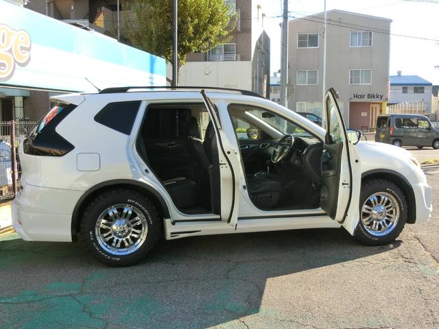 エクストレイル ２０Ｘ　ハイブリッド　エマージェンシーブレーキＰ　４ＷＤ　プレミア保証プラチナ２年付　ＭｓスピードＺＥＵＳボディキット　アラウンドビューＭ　エマブレ　前席シートヒーターＬＥＸＸＥＬメッキ１７ＡＷ　ＢＦグッドリッチＡＴ／ＴＡ　ＬＥＤヘッド．ＬＥＤフォグ（11枚目）