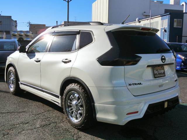 エクストレイル ２０Ｘ　ハイブリッド　エマージェンシーブレーキＰ　４ＷＤ　プレミア保証プラチナ２年付　ＭｓスピードＺＥＵＳボディキット　アラウンドビューＭ　エマブレ　前席シートヒーターＬＥＸＸＥＬメッキ１７ＡＷ　ＢＦグッドリッチＡＴ／ＴＡ　ＬＥＤヘッド．ＬＥＤフォグ（14枚目）