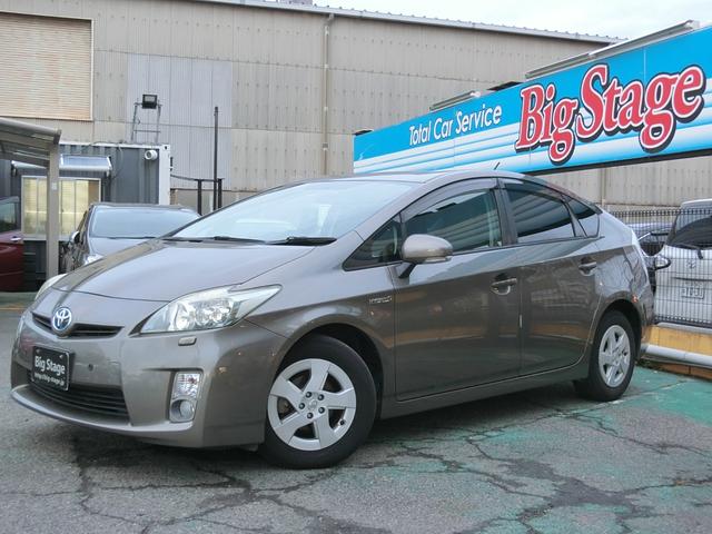 プリウス S LEDエディション LEDヘッドライト クルーズコントロール 踏み間違い抑制装置 ストラーダナビ ETC Bカメラ 純正15AW オートライト スマートキー2個(2枚目)