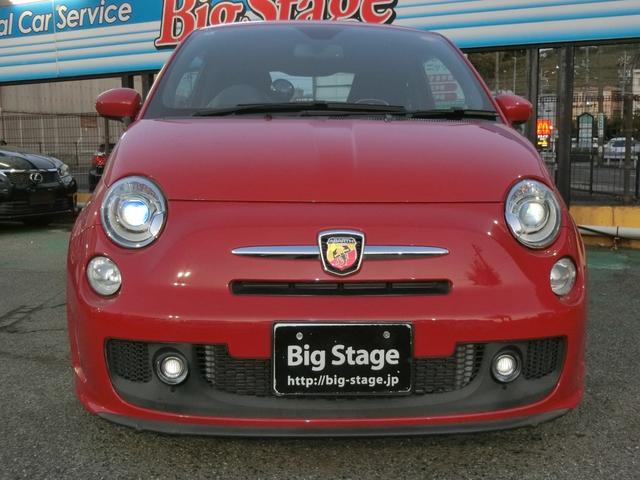 アバルト５００ ベースグレード　走行２６２９５Ｋｍ　カロッエリアナビ　フルセグ　ＢＴ　Ｂカメラ　　　ＨＩＤヘッドライト　フォグランプ　パドルシフト　純正１６ＡＷ　キーレスキー（5枚目）