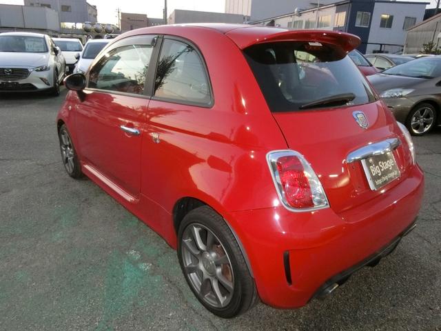 アバルト５００ ベースグレード　走行２６２９５Ｋｍ　カロッエリアナビ　フルセグ　ＢＴ　Ｂカメラ　　　ＨＩＤヘッドライト　フォグランプ　パドルシフト　純正１６ＡＷ　キーレスキー（14枚目）