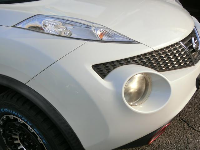 ジューク １５ＲＸ　タイプＶ　プレミア保証ゴールド２年　純正ナビ　フルセグ　ＢＴ　Ｂカメ　ＮＥＷ１６アルミ（ＡＭＥ．ＰＰＸ－ＧＸ１４）＋　ＮＥＷ－ＴＯＹＯオープンカントリー１６タイヤ　コムテック３６０度前後ドラレコ　インテリキー２（8枚目）