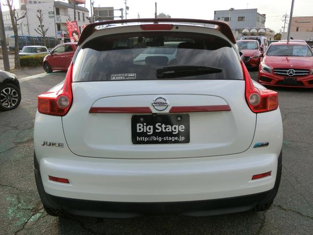 ジューク １５ＲＸ　タイプＶ　プレミア保証ゴールド２年　純正ナビ　フルセグ　ＢＴ　Ｂカメ　ＮＥＷ１６アルミ（ＡＭＥ．ＰＰＸ－ＧＸ１４）＋　ＮＥＷ－ＴＯＹＯオープンカントリー１６タイヤ　コムテック３６０度前後ドラレコ　インテリキー２（15枚目）