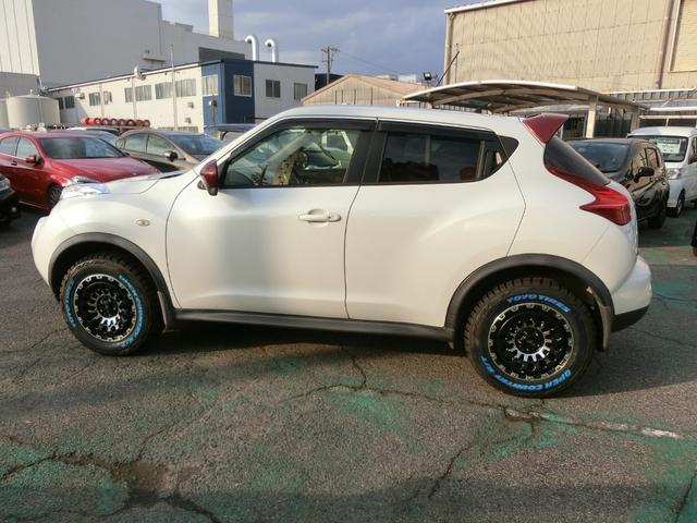 ジューク １５ＲＸ　タイプＶ　プレミア保証ゴールド２年　純正ナビ　フルセグ　ＢＴ　Ｂカメ　ＮＥＷ１６アルミ（ＡＭＥ．ＰＰＸ－ＧＸ１４）＋　ＮＥＷ－ＴＯＹＯオープンカントリー１６タイヤ　コムテック３６０度前後ドラレコ　インテリキー２（19枚目）