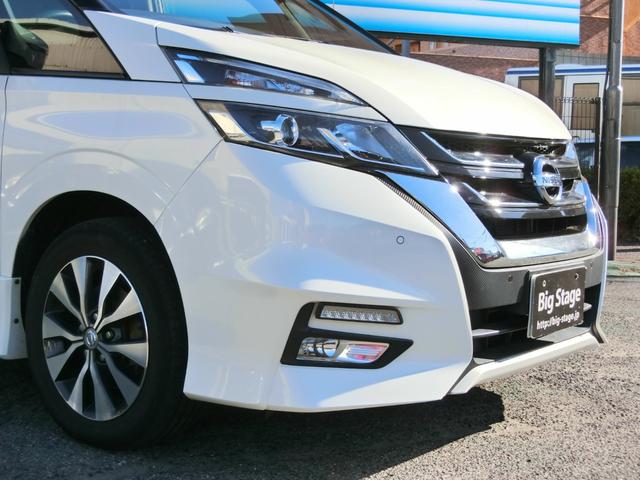 セレナ ハイウェイスター Vセレクション プレミアプラチナ2年 Wパワースライドドア カロッエリア8インチナビ フルセグ BT DVD アラウンドビューモニター カロッツェリアFDモニター LEDヘッド&フォグ クルコン 社外ドラレコ ETC(7枚目)