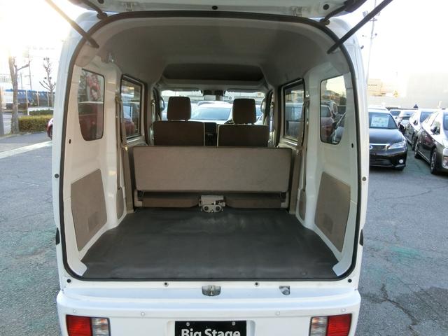 エブリイ PC プレミア故障保証ゴールド1年 ワンオーナー車 両側スライドドア デュアルカメラブレーキサポート 車線逸脱警報装置ESP(車輌走行安定補助システム)Rパーキングセンサー オーバーヘッドコンソールキーレス(40枚目)