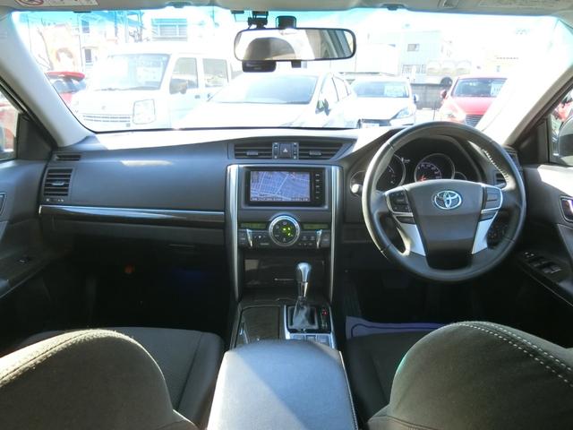 マークX 250G プレミア保証ゴールド1年 モデリスタFスポイラー 純正SDナビ フルセグ Bカメラ D席Pシート 社外テール社外ヘッドライト(HID)社外スカッフプレート(イルミ)純正18AW スマートキー(18枚目)