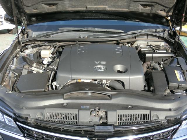 マークX 250G プレミア保証ゴールド1年 モデリスタFスポイラー 純正SDナビ フルセグ Bカメラ D席Pシート 社外テール社外ヘッドライト(HID)社外スカッフプレート(イルミ)純正18AW スマートキー(46枚目)