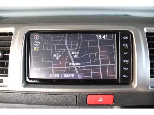 ハイエースバン ロングスーパーＧＬ　５型モデル４ＷＤ・ディーゼル・純正ＳＤナビ・フルセグブルーツース・バックカメラ・ＥＴＣ・ＬＥＤヘッドライト・ＴＳＳ・ＬＤＡ・ＡＨＢ・左側面軽損修復・ミラー型ドライブレコーダ・ＡＣ１００Ｖ・小窓（24枚目）