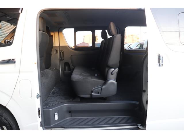 ハイエースバン ロングスーパーＧＬ　５型モデル４ＷＤ・ディーゼル・純正ＳＤナビ・フルセグブルーツース・バックカメラ・ＥＴＣ・ＬＥＤヘッドライト・ＴＳＳ・ＬＤＡ・ＡＨＢ・左側面軽損修復・ミラー型ドライブレコーダ・ＡＣ１００Ｖ・小窓（43枚目）
