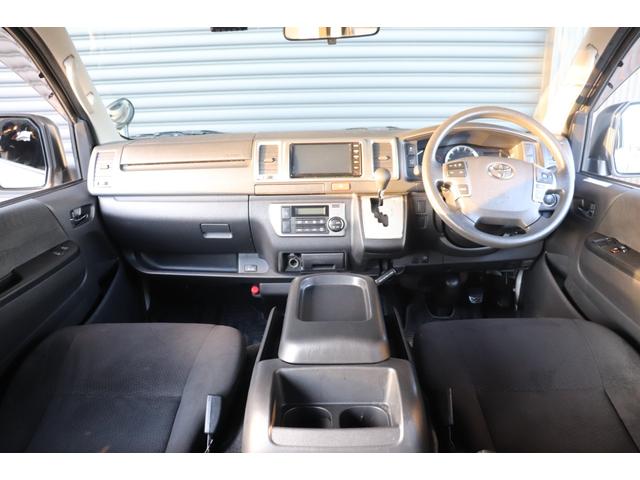 ハイエースバン ロングスーパーＧＬ　６型モデル・４ＷＤ・ＬＥＤヘッド・スマートキ・パノラミックビュモニタ・インテリジェントクリソナ・純正ＳＤナビ・ＥＴＣ・ドライブレコーダ・ＡＣ１００Ｖ・ＴＳＳ・ＬＤＡ・ＡＨＢ・ＰＣＳ・（17枚目）