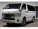 ハイエースバン ロングスーパーＧＬ　５型モデル４ＷＤ・ディーゼル・純正ＳＤナビ・フルセグブルーツース・バックカメラ・ＥＴＣ・ＬＥＤヘッドライト・ＴＳＳ・ＬＤＡ・ＡＨＢ・左側面軽損修復・ミラー型ドライブレコーダ・ＡＣ１００Ｖ・小窓（4枚目）
