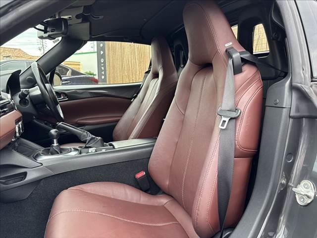 ロードスターＲＦ ＶＳ　禁煙車　６速ＭＴ　純正ナビ　本革シート　バックカメラ　フルセグＴＶ　Ｂｌｕｅｔｏｏｔｈ　ＬＥＤヘッドライト　ブラインドスポットモニター　シートヒーター　ＥＴＣ　フロントリップ　リアディフューザー（32枚目）