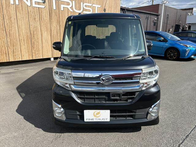 タント カスタムＲＳ　ＳＡ　純正ＳＤナビ　衝突軽減ブレーキ　バックカメラ　フルセグＴＶ　Ｂｌｕｅｔｏｏｔｈ　両側パワースライドドア　禁煙車　ＬＥＤヘッドライト　スマートキー　電動格納ミラー　横滑り防止装置（13枚目）