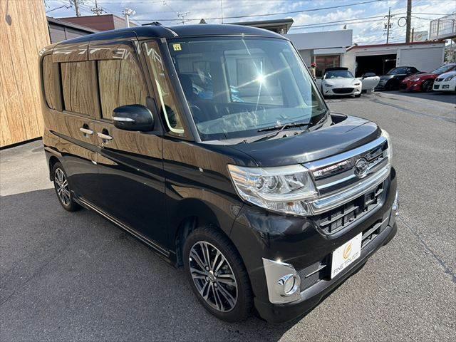 タント カスタムＲＳ　ＳＡ　純正ＳＤナビ　衝突軽減ブレーキ　バックカメラ　フルセグＴＶ　Ｂｌｕｅｔｏｏｔｈ　両側パワースライドドア　禁煙車　ＬＥＤヘッドライト　スマートキー　電動格納ミラー　横滑り防止装置（14枚目）