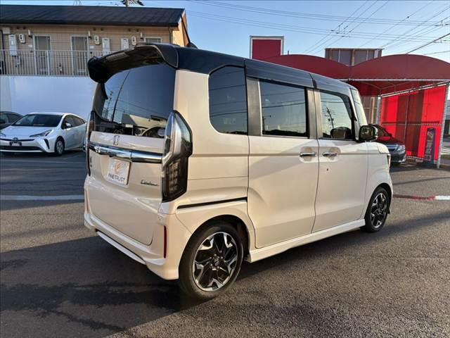 N-BOX G・Lターボホンダセンシング 衝突軽減ブレーキ レーダークルコン 純正メモリーナビ バックカメラ 両側パワースライドドア 禁煙車 LEDヘッドライト クリアランスソナー パドルシフト ブルートゥース スマートキー プッシュスタート(19枚目)