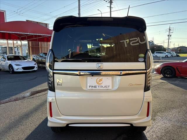 N-BOX G・Lターボホンダセンシング 衝突軽減ブレーキ レーダークルコン 純正メモリーナビ バックカメラ 両側パワースライドドア 禁煙車 LEDヘッドライト クリアランスソナー パドルシフト ブルートゥース スマートキー プッシュスタート(20枚目)