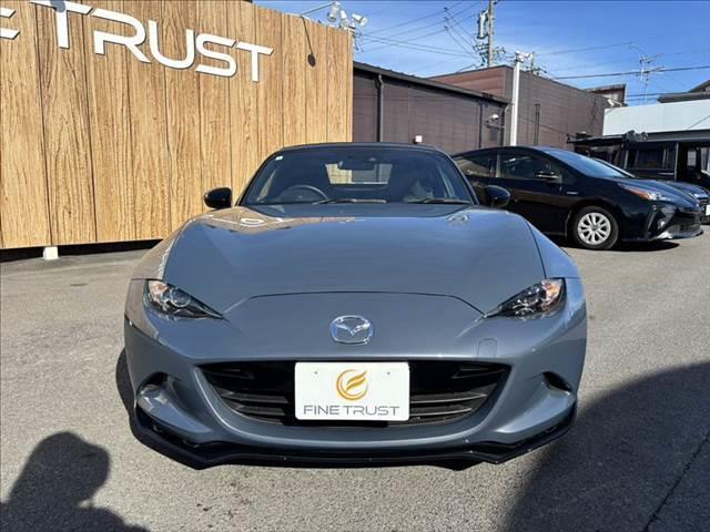 ロードスター NR-A 6速マニュアル 衝突軽減ブレーキ 禁煙車 LEDヘッドライト スマートキー コーナーセンサー USBポート ETC RAYS製16インチアルミホイール ブラインドスポットモニター フロントリップ(12枚目)