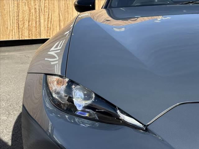 ロードスター NR-A 6速マニュアル 衝突軽減ブレーキ 禁煙車 LEDヘッドライト スマートキー コーナーセンサー USBポート ETC RAYS製16インチアルミホイール ブラインドスポットモニター フロントリップ(26枚目)