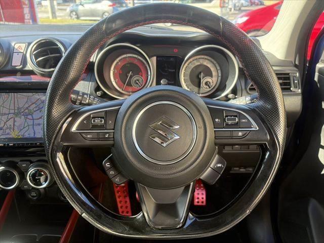 スイフトスポーツ ベースグレード 6速MT 全方位カメラ 純正SDナビ フルセグTV(10枚目)