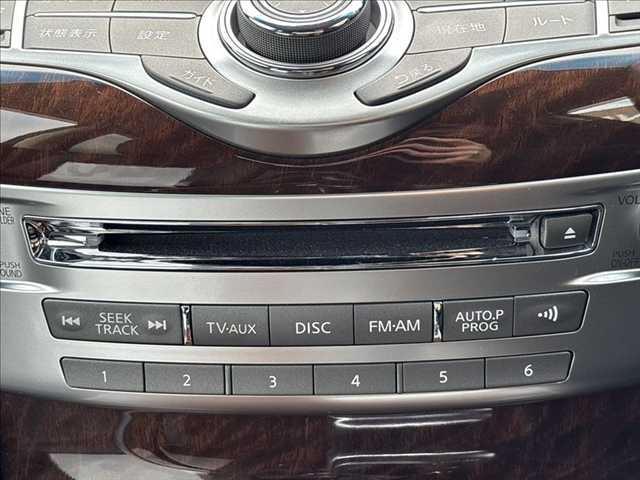 フーガ 250GT 禁煙車 アラウンドビューモニター 純正HDDナビ ETC レーダークルーズコントロール 衝突軽減ブレーキ Bluetooth ハーフレザーシート パワーシート 盗難防止装置 スマートキー(6枚目)