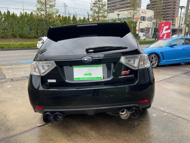 インプレッサ WRX STI 20thアニバーサリー 6MT 社外マフラー ナビ ETC バックカメラ(5枚目)