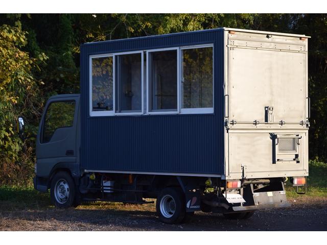 タイタンダッシュ 　キッチンカー　移動販売車　８ナンバー　ガス配管　外部電源引き込み　インバーター　販売窓（7枚目）