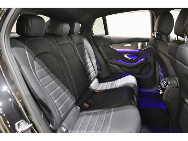 ＧＬＣ２２０ｄ　４マチック　クーペ　１オーナー　レザーエクスクルーシブＰ　サンルーフ　Ｄ記録簿３枚　レーダーセーフティＰ　エアバランスＰ　ブルメスタ　シートクーラー／ヒーター　シートマッサージ　カーボンＲスポイラー　黒本革　純正ナビ(11枚目)