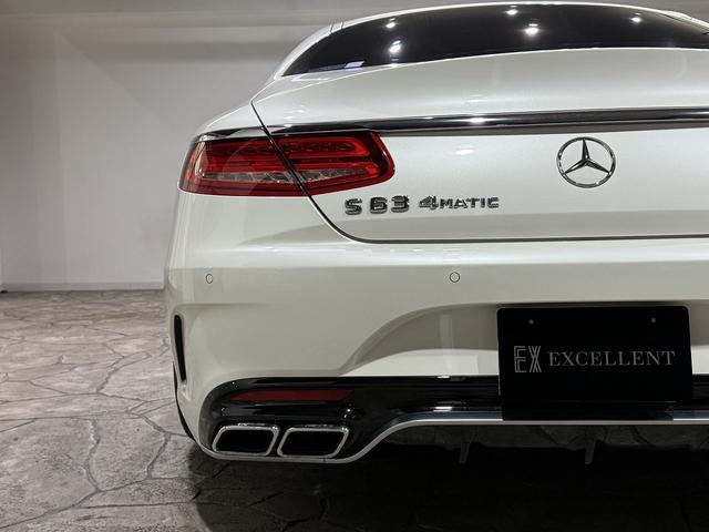 Sクラス S550 4マチック クーペ AMGライン S63仕様 純正S63エアロ/AMG鍛造20AW 社外マフラー カーボンステアリング パナメリカーナグリル ローダウン ゴールドキャリパー レザーEX デジーノブラックレザー ダイヤモンドホワイト(26枚目)