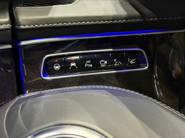 Sクラス S550 4マチック クーペ AMGライン S63仕様 純正S63エアロ/AMG鍛造20AW 社外マフラー カーボンステアリング パナメリカーナグリル ローダウン ゴールドキャリパー レザーEX デジーノブラックレザー ダイヤモンドホワイト(33枚目)