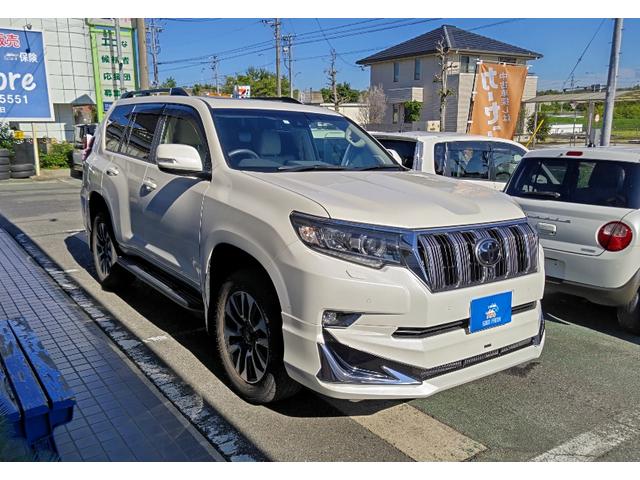 ランドクルーザープラド TX Lパッケージ サンルーフ/モデリスタエアロ/ディスプレイオーディオ/ワンオーナー・禁煙車(3枚目)