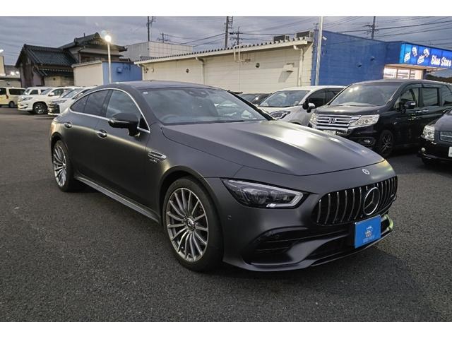 GT 4ドアクーペ 43 4マチック+ ライドコントロール+パッケージ 43 4マチック+ ライドコントロール+パッケージ(5名)パノラミックルーフ/AMG RIDE CONTROL+パッケージ/キングベール/ドラレコ(前後)/AMGフロアマット(3枚目)