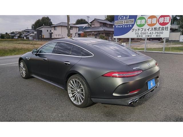 GT 4ドアクーペ 43 4マチック+ ライドコントロール+パッケージ 43 4マチック+ ライドコントロール+パッケージ(5名)パノラミックルーフ/AMG RIDE CONTROL+パッケージ/キングベール/ドラレコ(前後)/AMGフロアマット(5枚目)