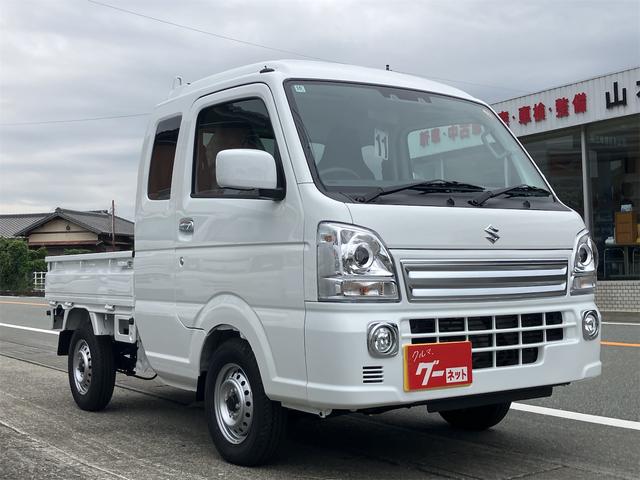 スーパーキャリイ X 4WD AT 衝突被害軽減システム クリアランスソナー レーンアシスト アイドリングストップ 電動格納ミラー オートライト ESC エアコン パワーウィンドウ 運転席エアバッグ(3枚目)