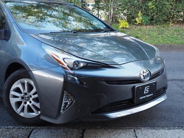 プリウス S S グレーメタリック 純正ナビ ETC バックカメラ オートライト CD DVD Buletooth接続 フロアマット スマートキー プッシュスタート パワーウィンドウ ドアバイザー ルーフスポイラー(44枚目)