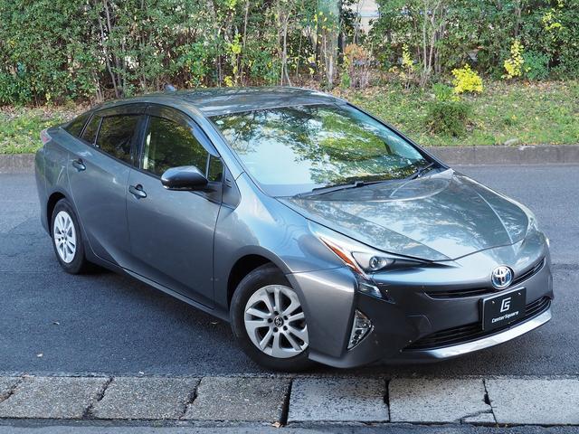 プリウス S S グレーメタリック 純正ナビ ETC バックカメラ オートライト CD DVD Buletooth接続 フロアマット スマートキー プッシュスタート パワーウィンドウ ドアバイザー ルーフスポイラー(48枚目)