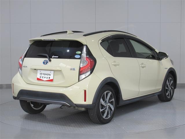 アクア クロスオーバー ワンセグ メモリーナビ ミュージックプレイヤー接続可 バックカメラ 衝突被害軽減システム ETC LEDヘッドランプ ワンオーナー(3枚目)