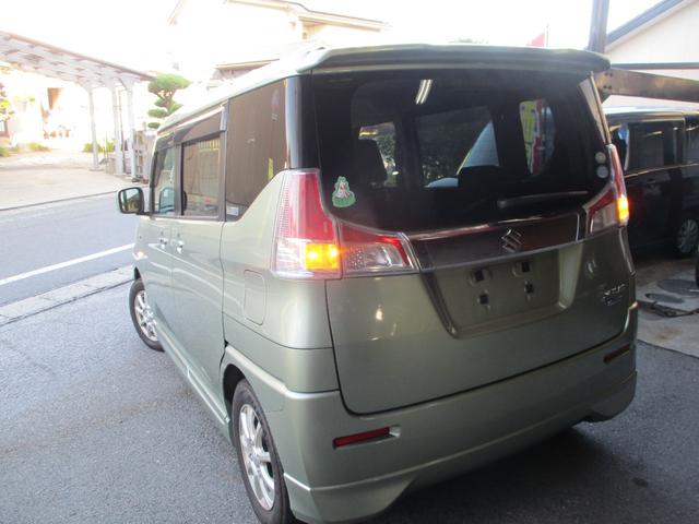 ソリオ ハイブリッドMX 車検2年 禁煙車 ナビ ブルートゥース フルセグTV パワースライドドア シートヒーター ETC スマートキー プッシュスタート フルエアロ リアスポ オートAC Tチェーン式エンジン(7枚目)